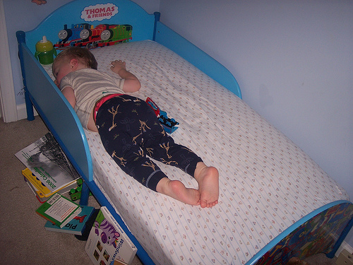 transitioning to toddler bed